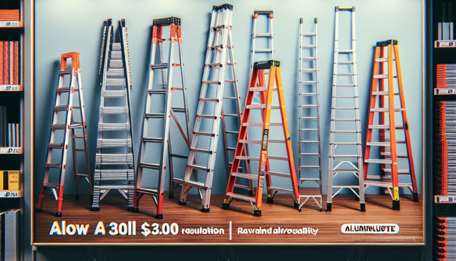 Aluminium Ladders - Affordable and Versatile Aluminium Ladders for Sale